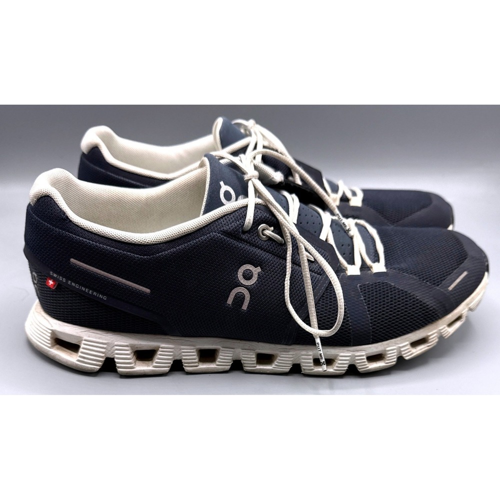 On Cloud 2.0 Mens Running Shoes Navy Blue White 59.98916 Size 11.5 US